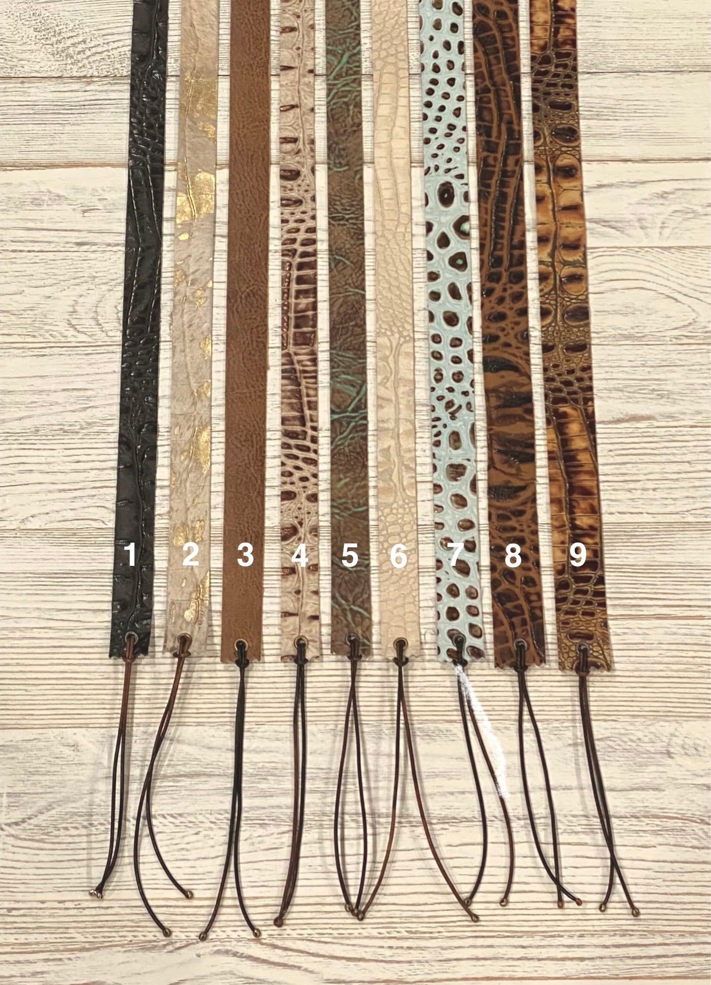 Leather Hatband Variety