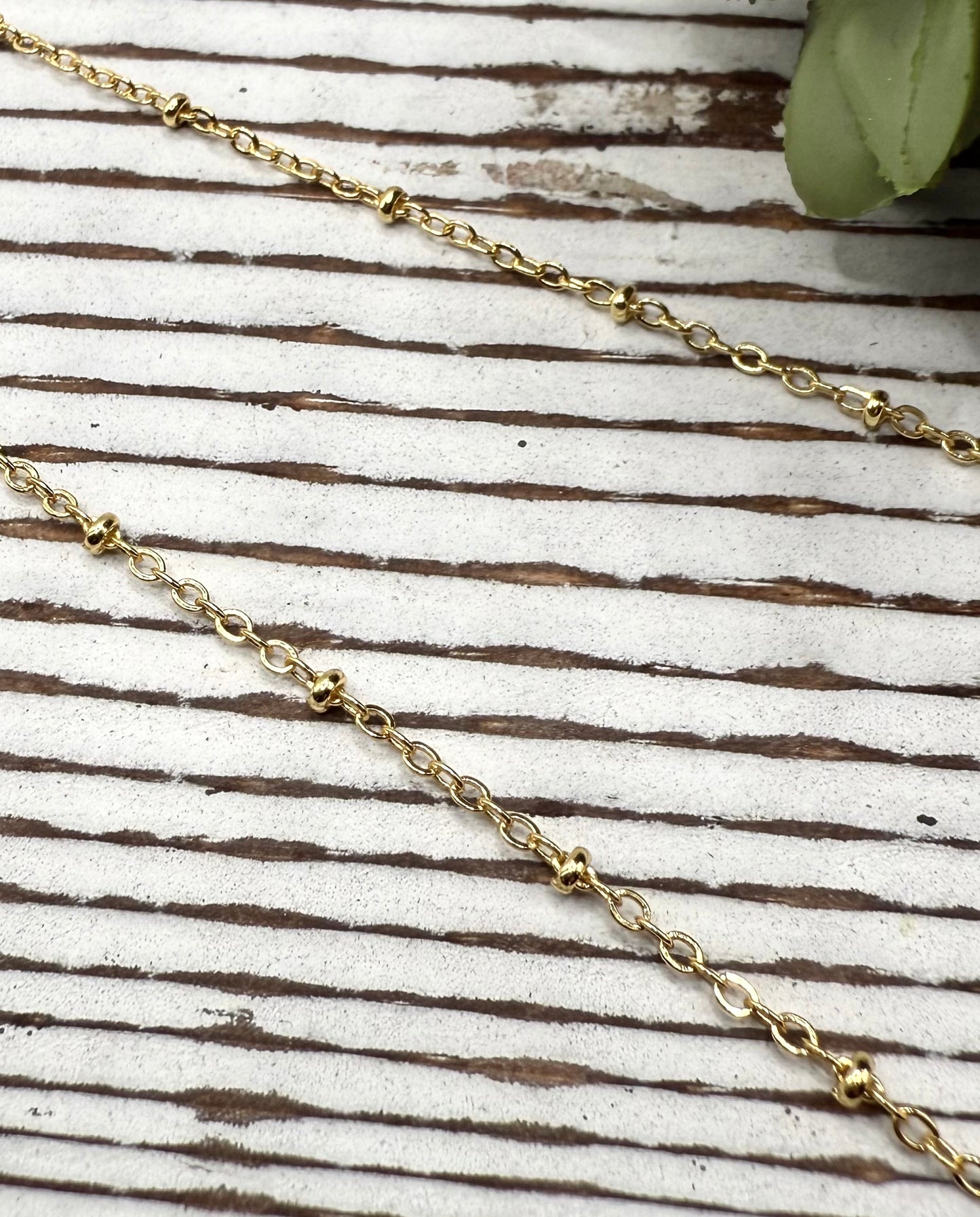 Delicate Gold Bar Necklace