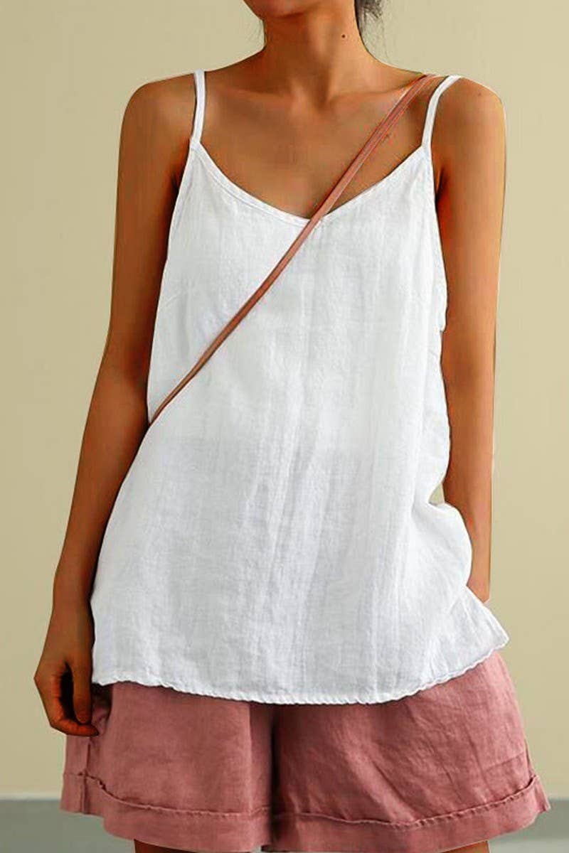 Loose Fit Spaghetti Strap Top