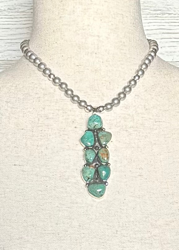 Turquoise Nugget Necklace