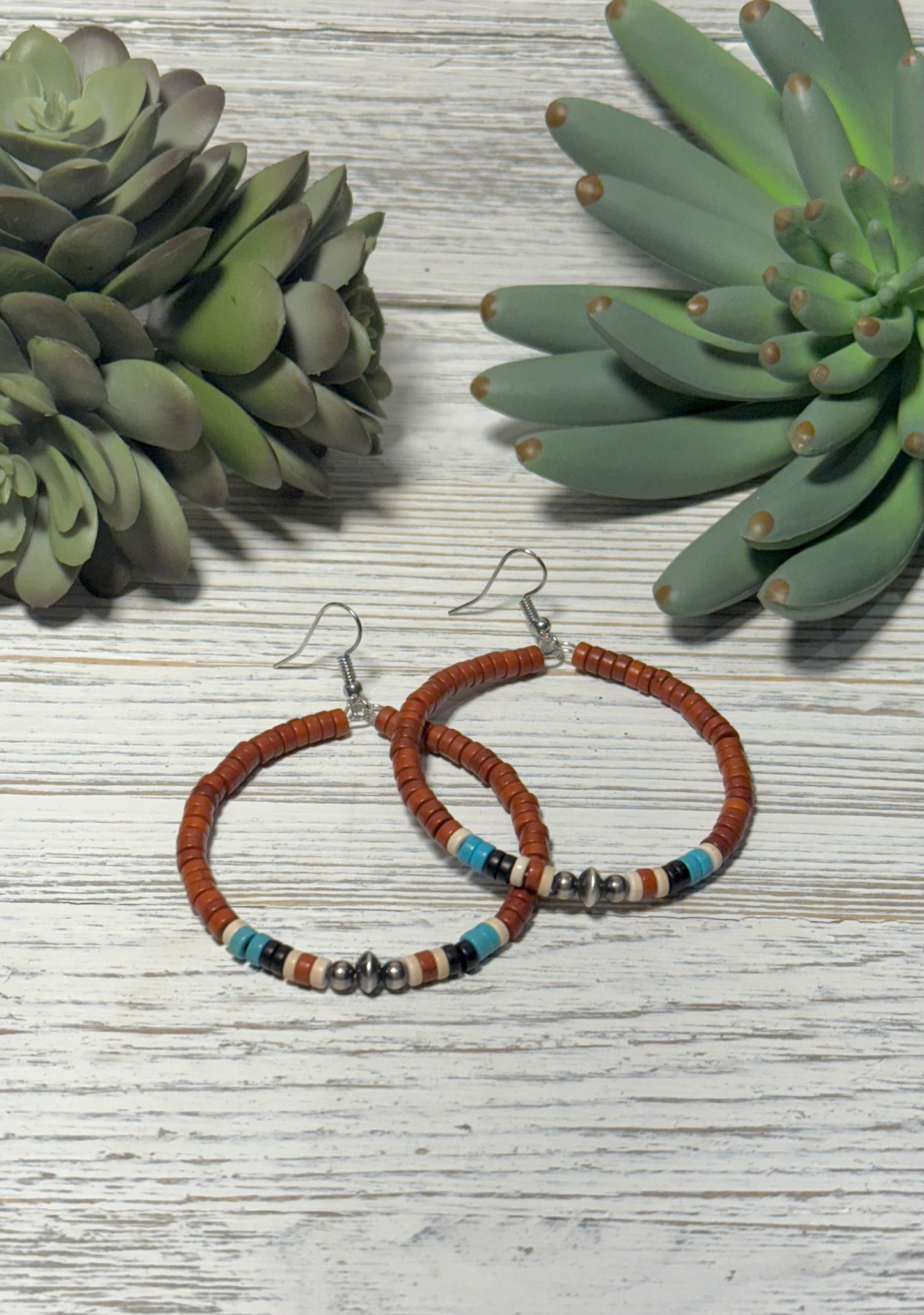 Native American Hoop Earrings