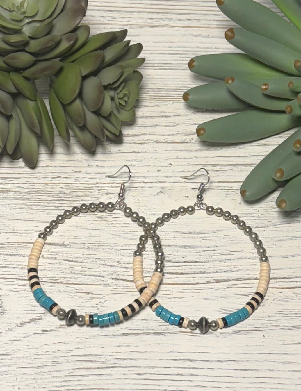 Native American Hoop Earrings