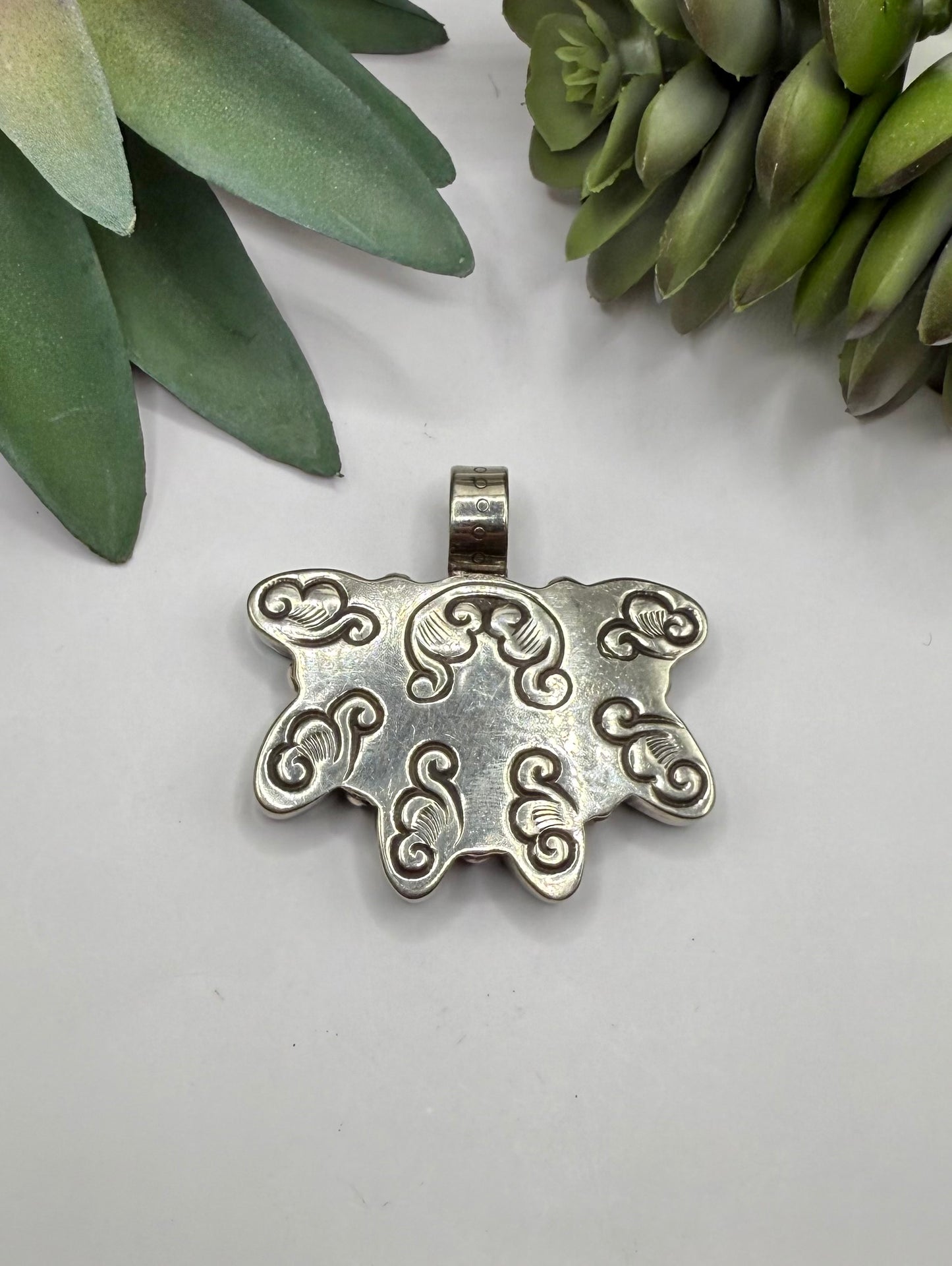 Turquoise Pedal Pendant