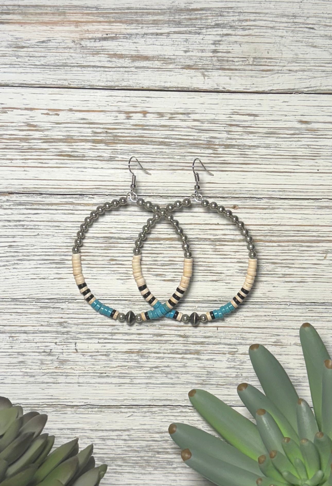 Native American Hoop Earrings