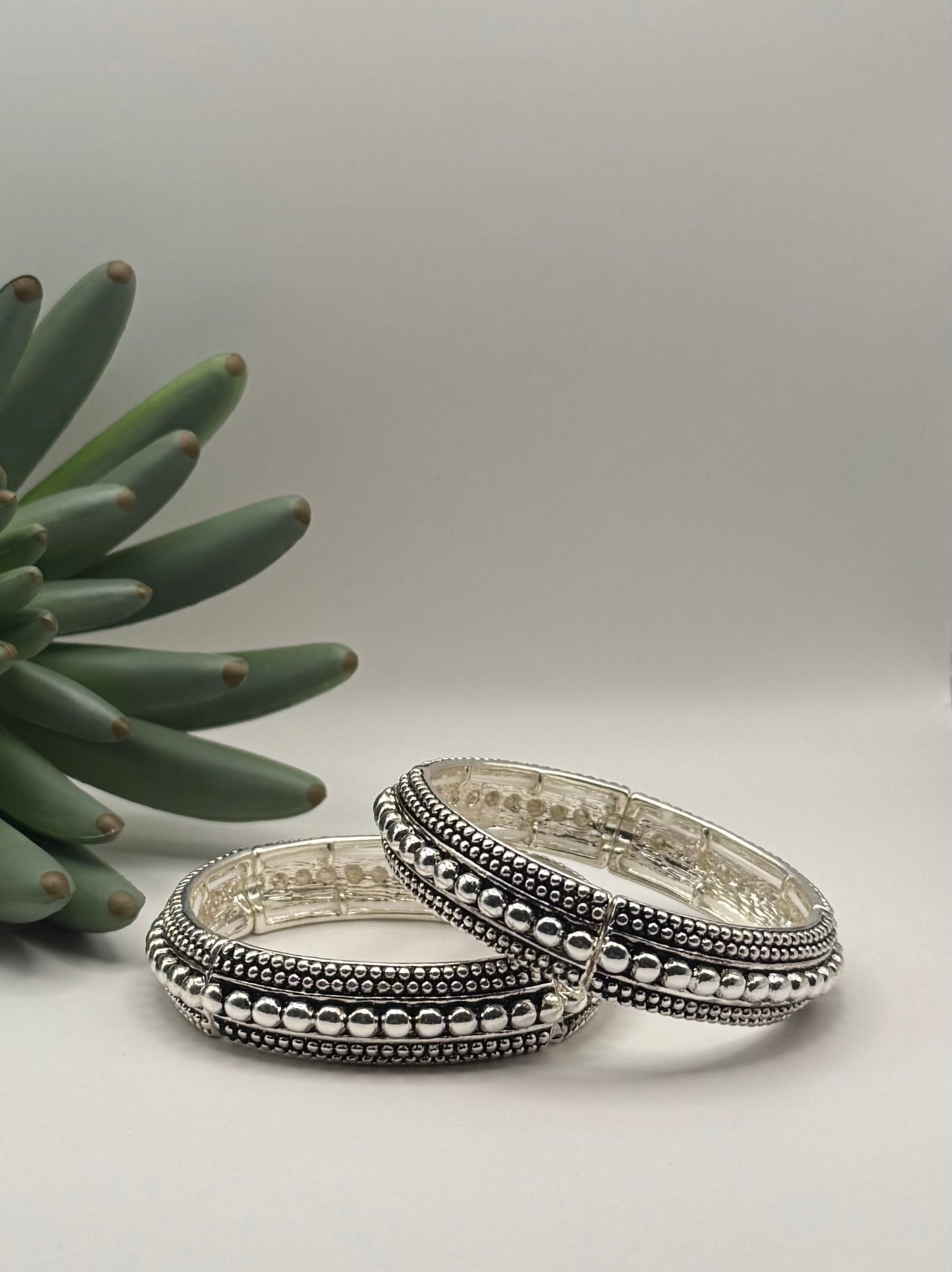 Raised Dot Stretch Bracelet