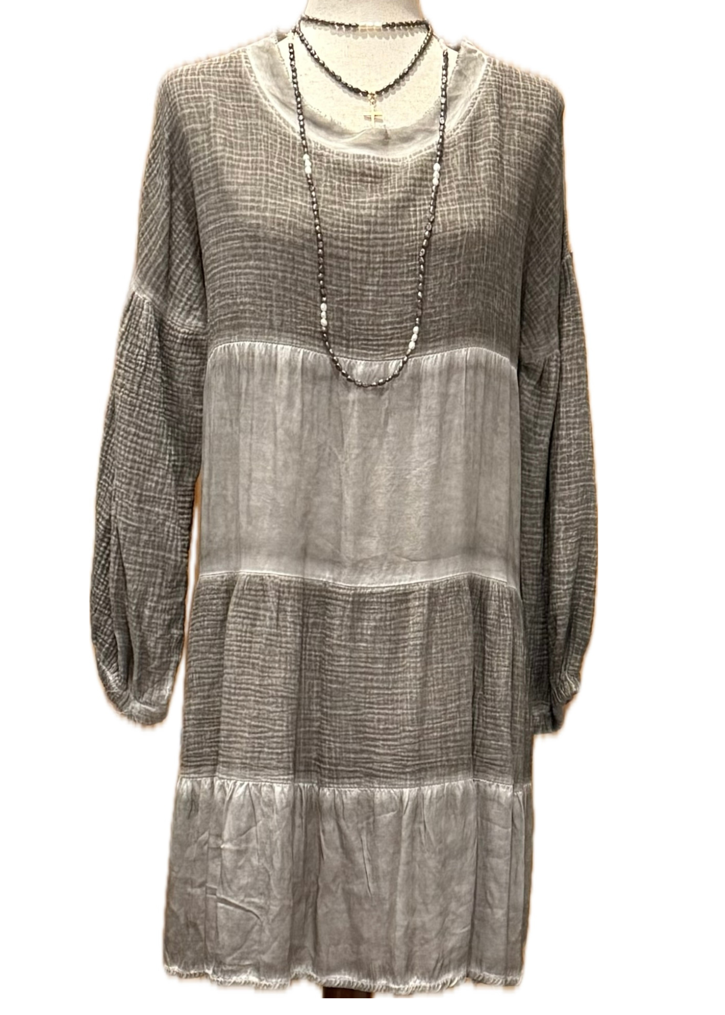 Shades of Taupe Tunic Dress