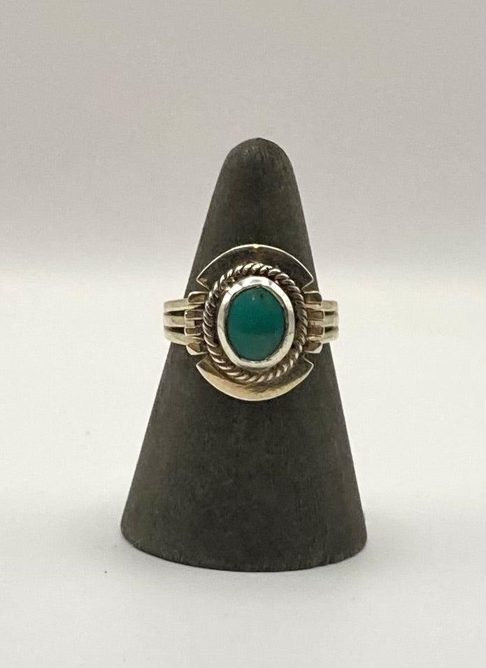 Southwest Turquoise & Sterling Ring