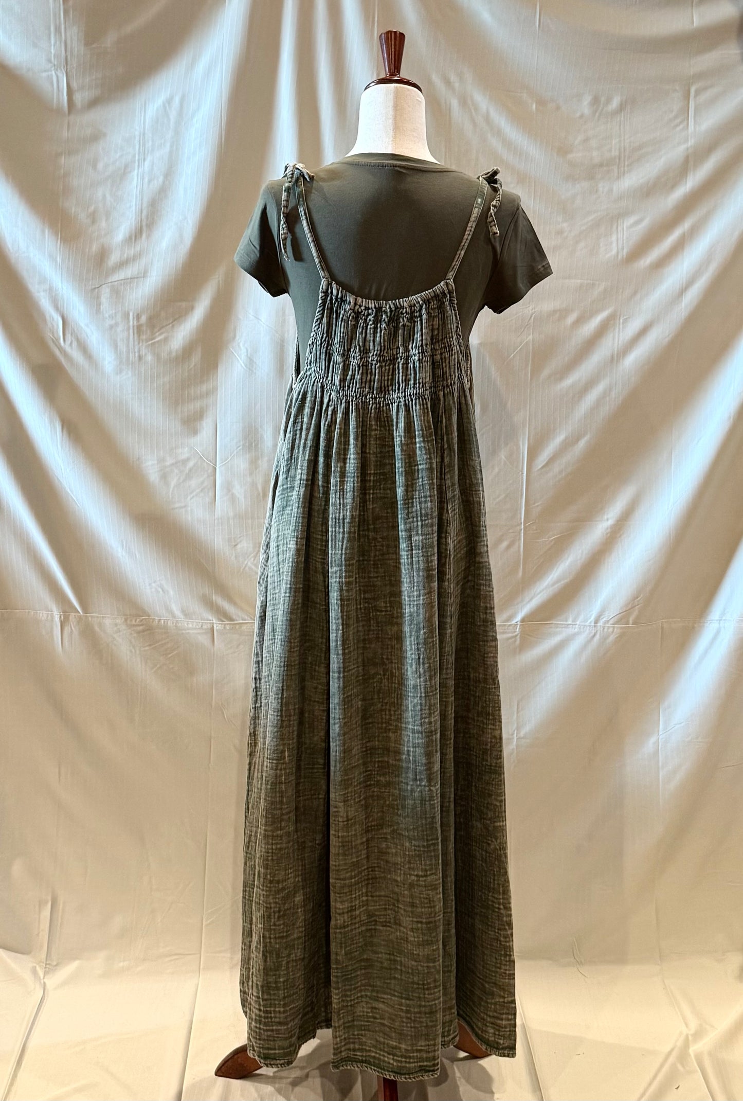 Mineral Wash Cotton dress