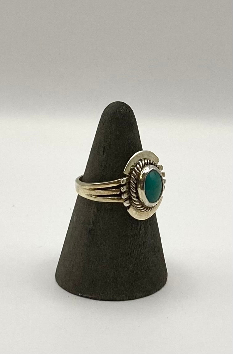 Southwest Turquoise & Sterling Ring