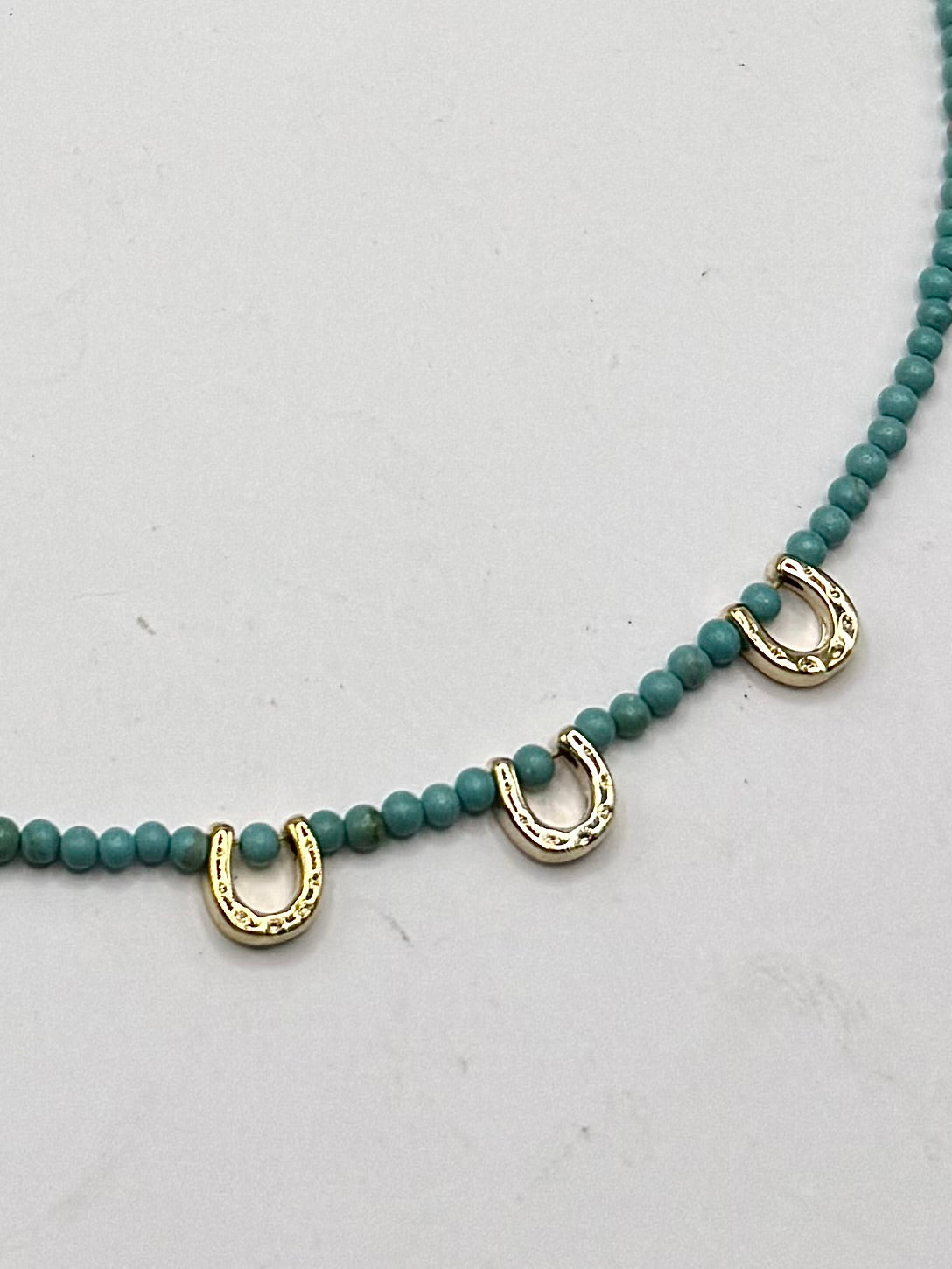 Tiny Horseshoe Necklace