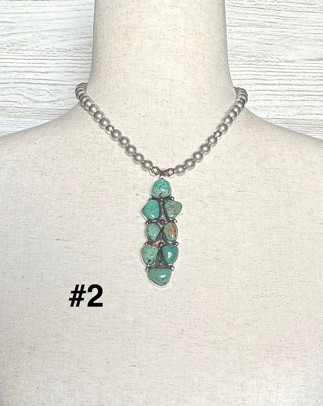 Turquoise Nugget Necklace