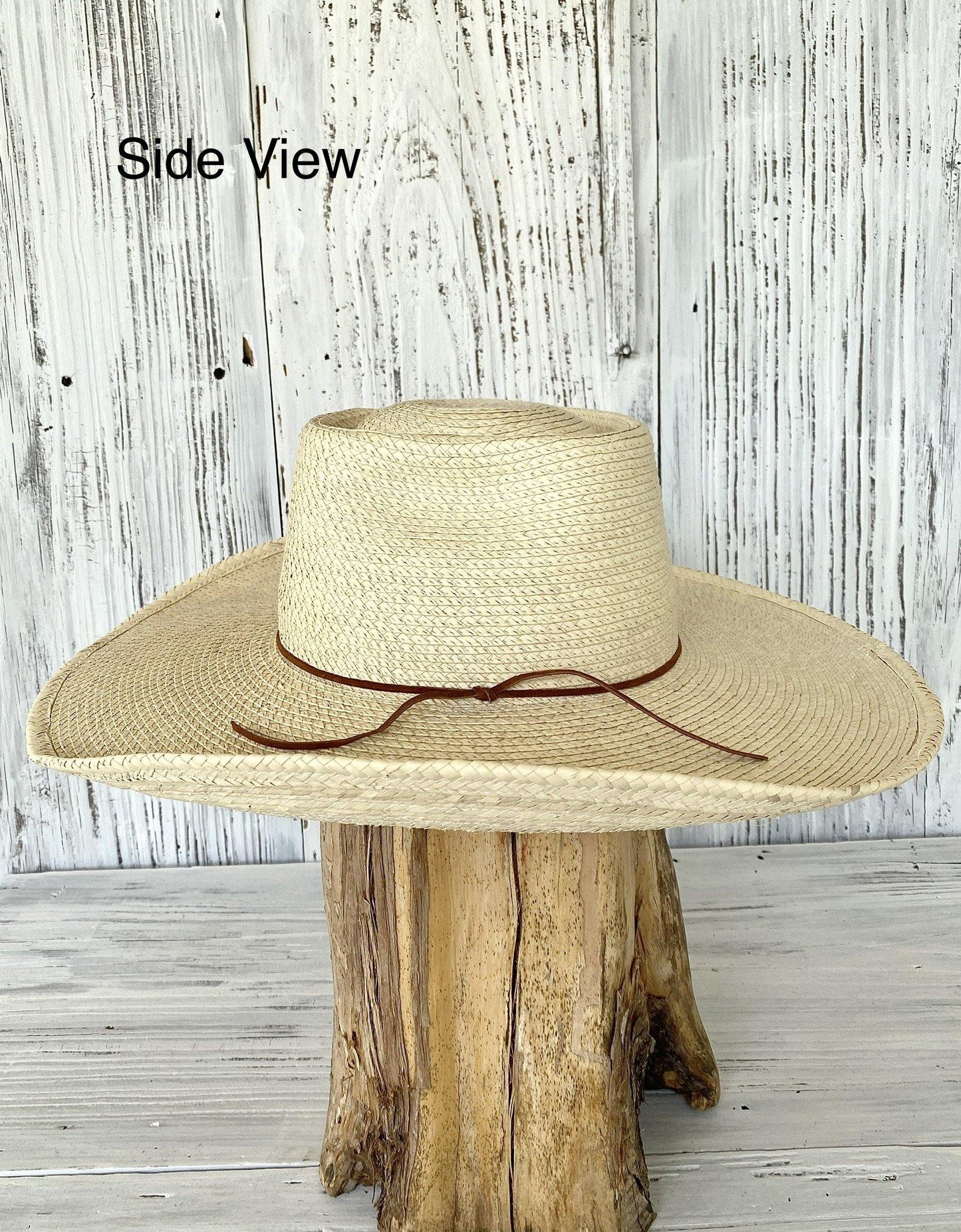 Palm Leaf Shade Hat - By Sheila Fay