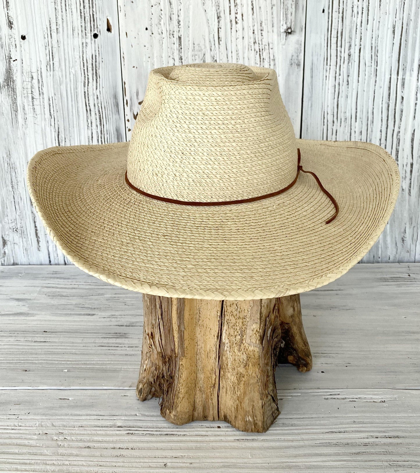 Palm Leaf Shade Hat - By Sheila Fay