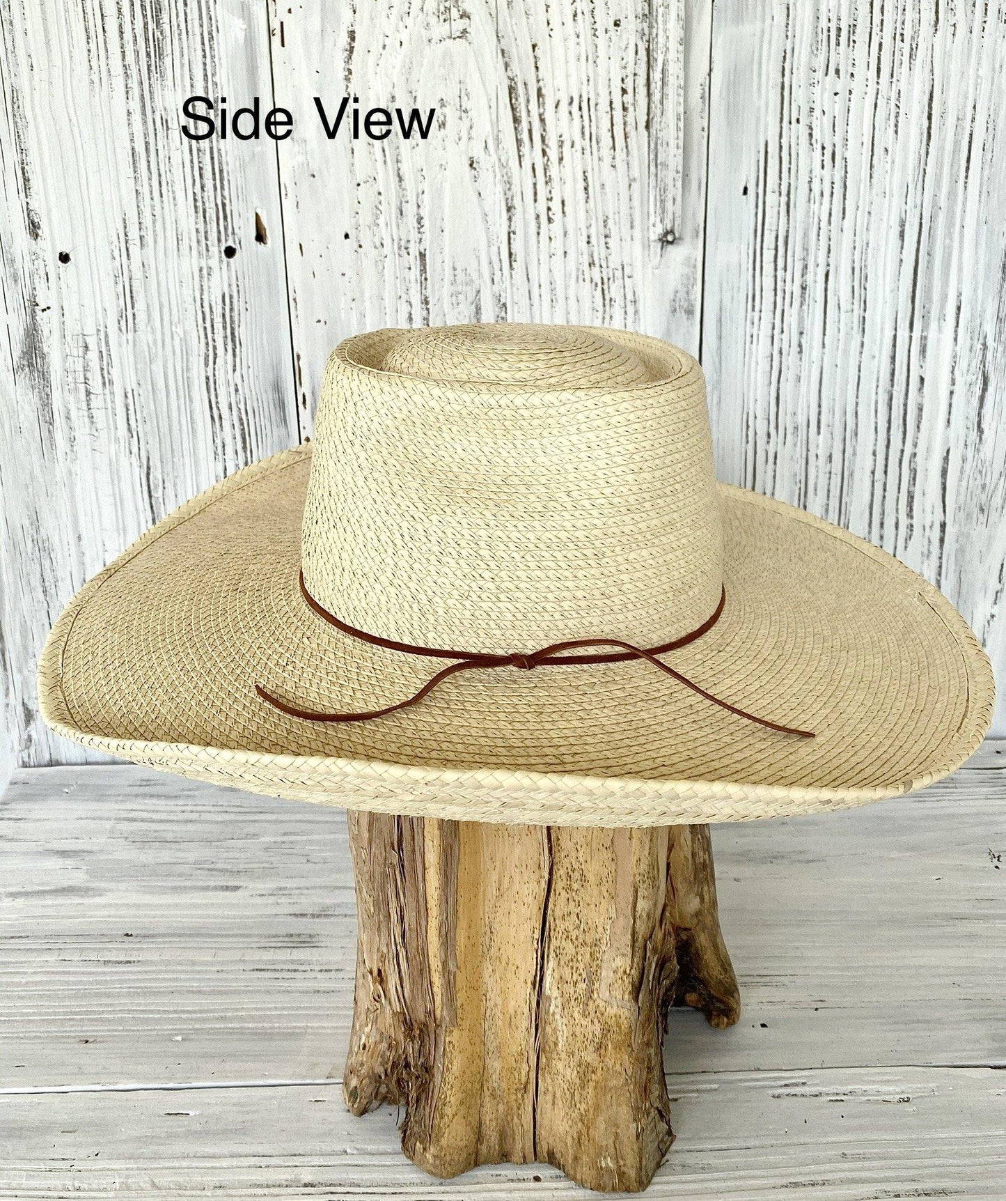 Palm Leaf Shade Hat - By Sheila Fay