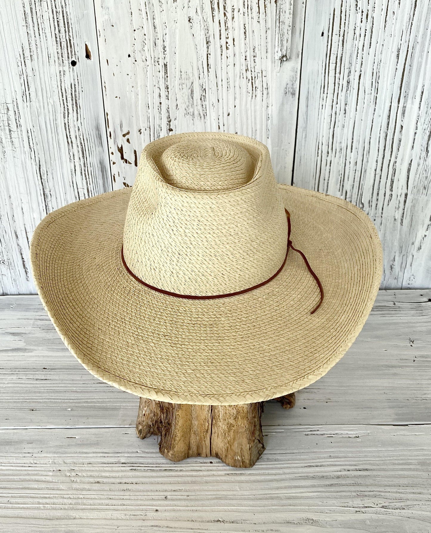 Palm Leaf Shade Hat - By Sheila Fay