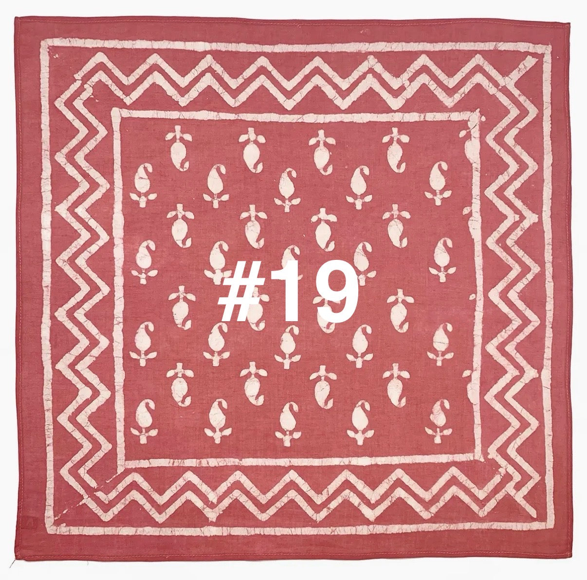 Block Print Bandana - 21 Prints Available