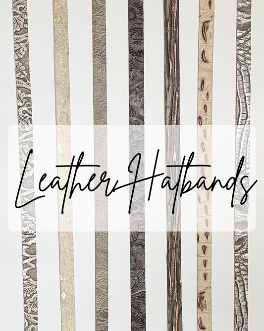 Leather Hatbands