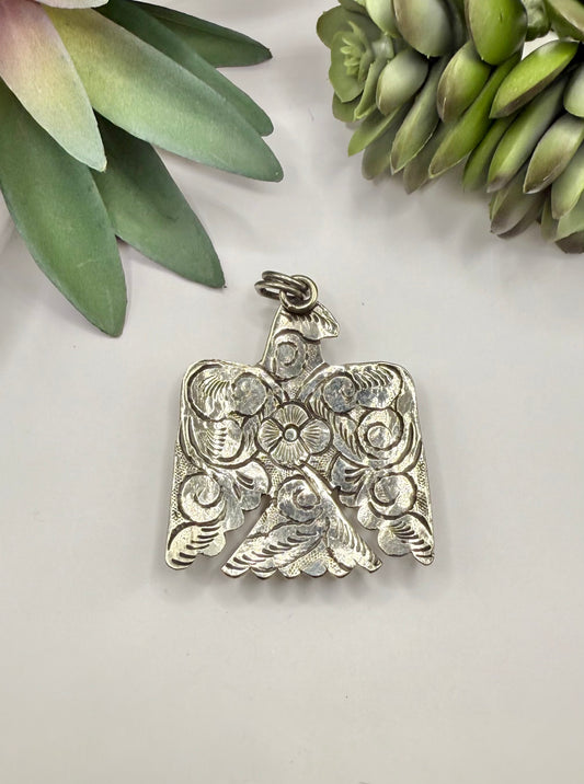 Thunderbird Turquoise Pendant