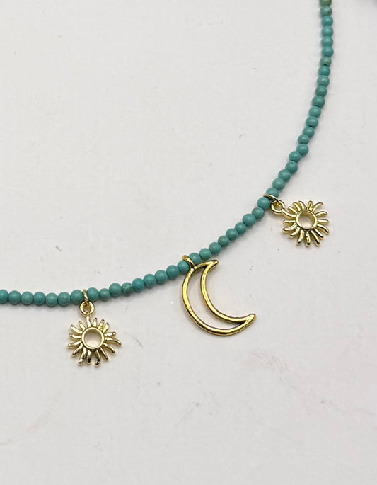Moon & Star Necklace