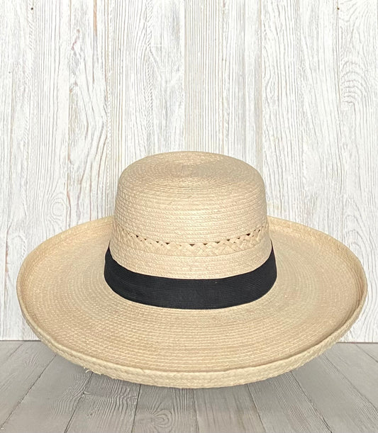 Espanola Rolled Brim Palm Hat