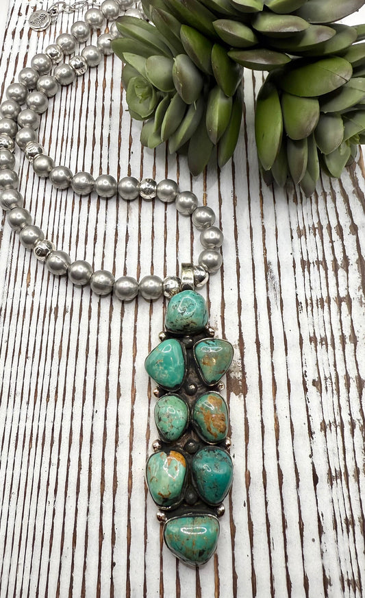 Turquoise Nugget Necklace