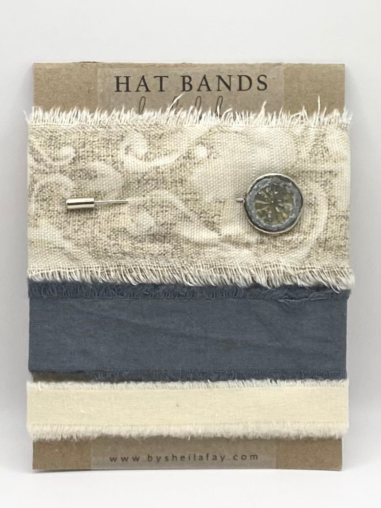 The Charleston Cloth Hatband