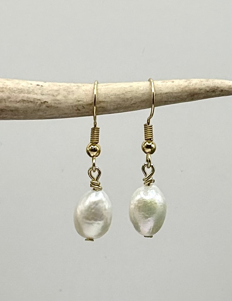 Freshwater Pearl Drop Earrings