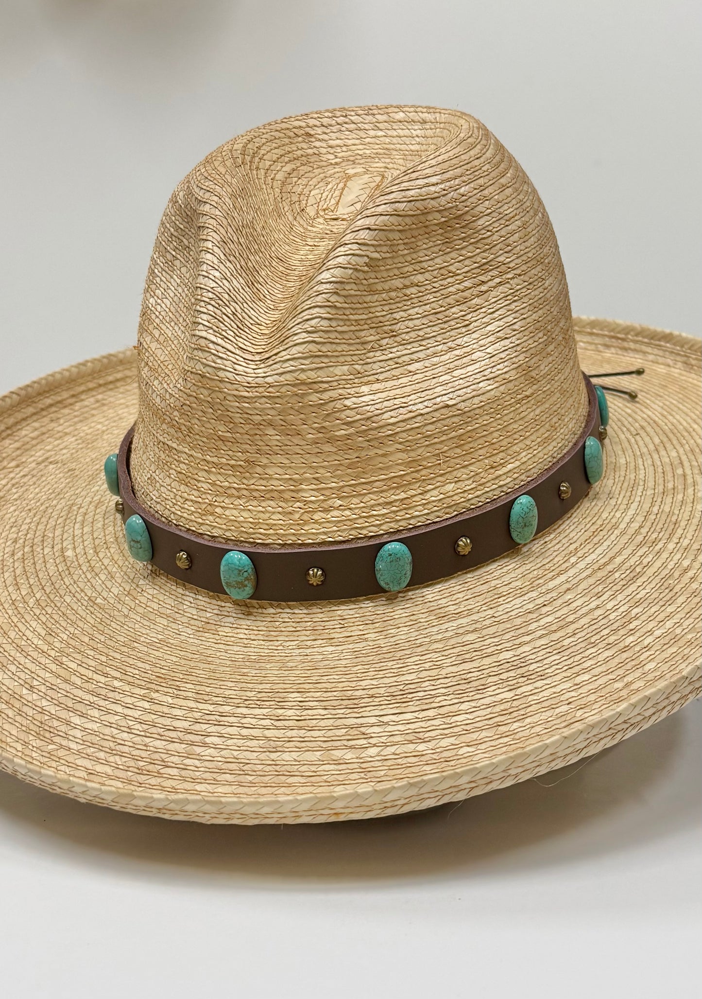 Turquoise Studded Hatband - 2 colors