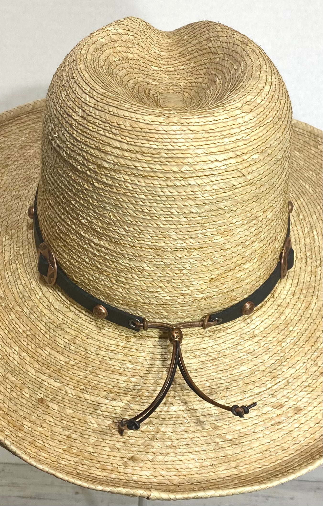 Copper Concho Hatband