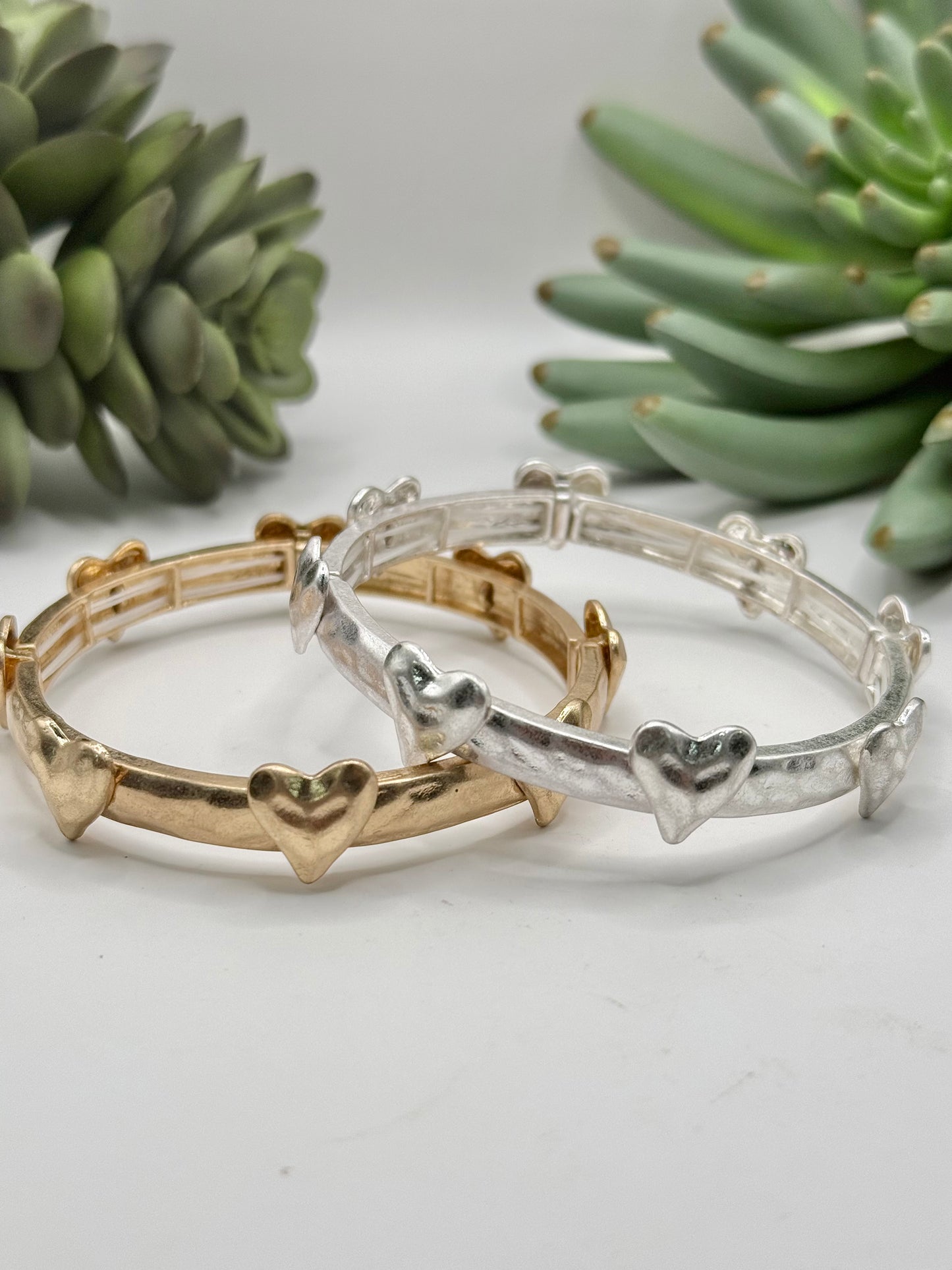Heart Stretch Bracelet