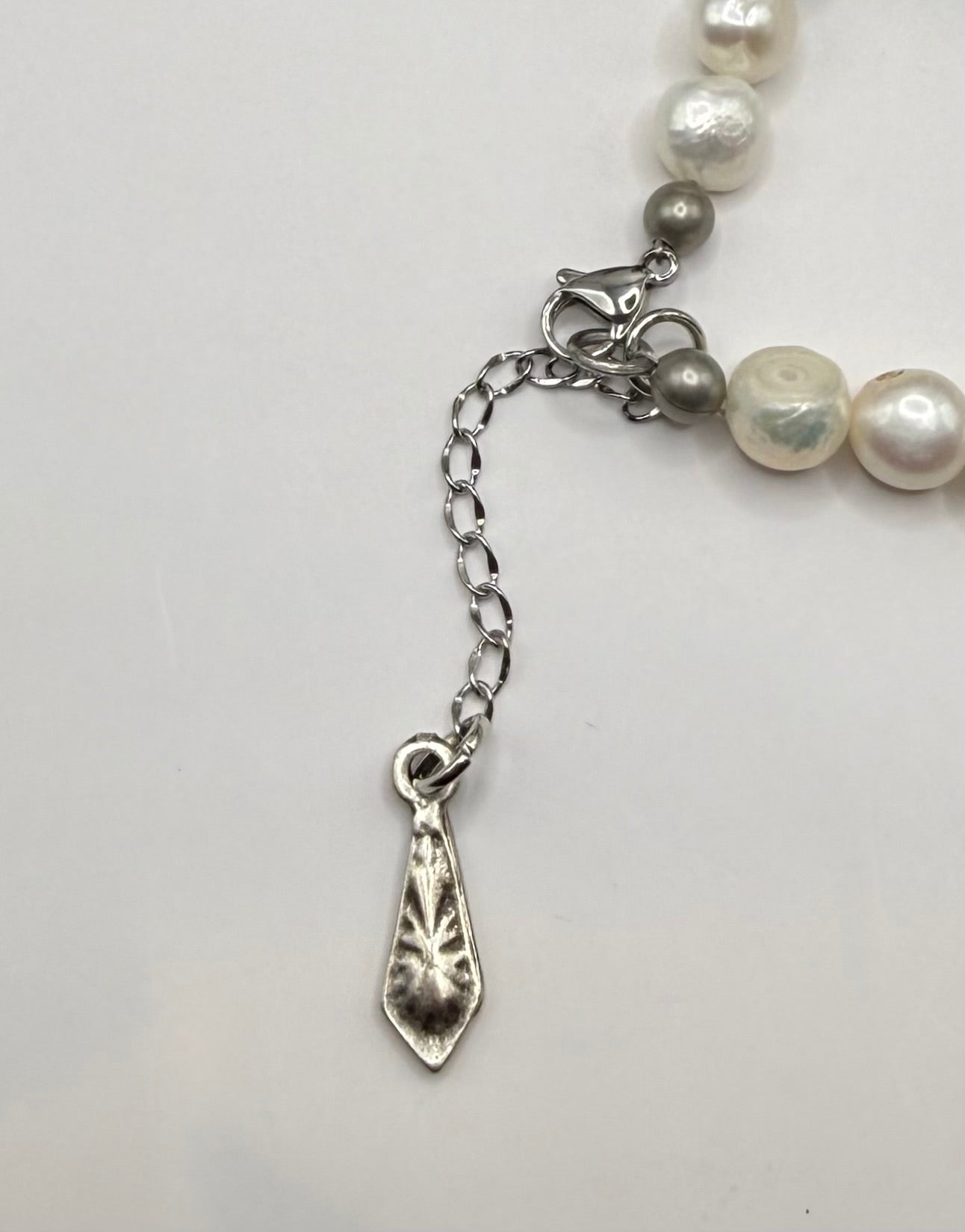 Freshwater Pearl & Denim Blue Necklace