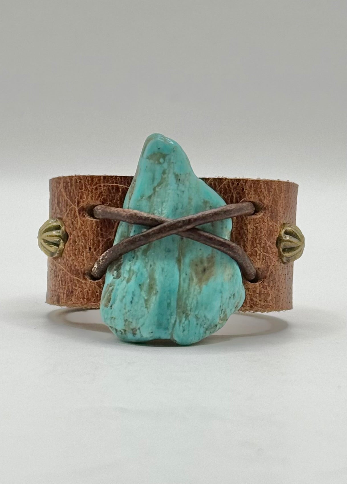 Kingman Turquoise Scarf Slide