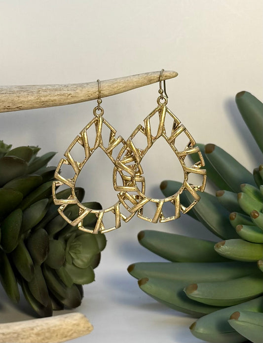 Teardrop Ladder Earrings