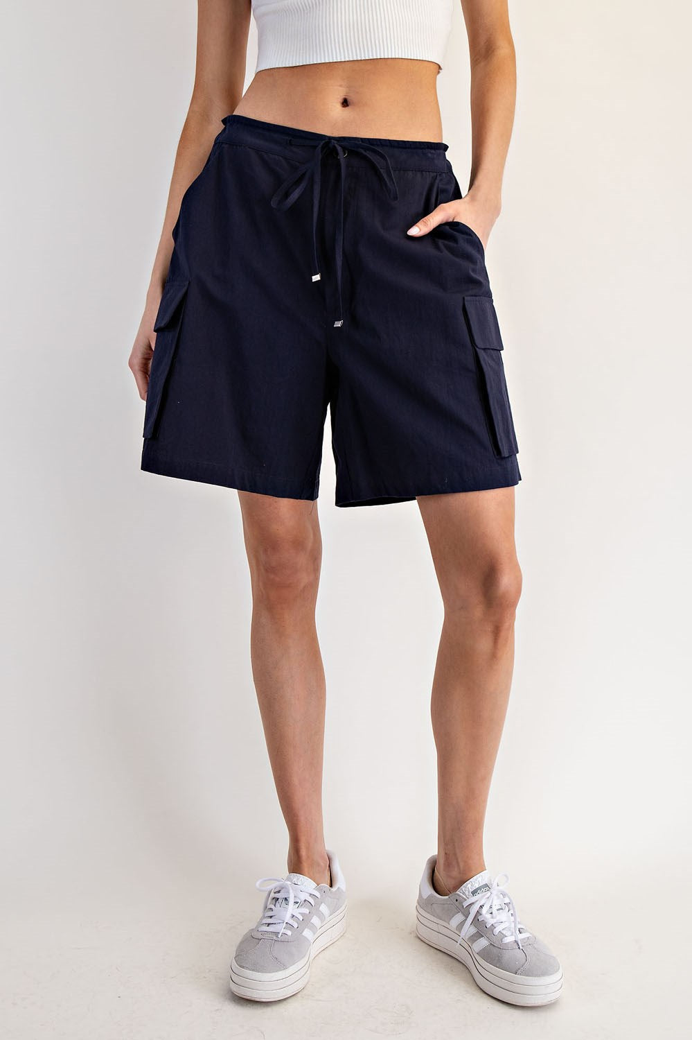 Drawstring Bermuda Shorts - 3 Colors