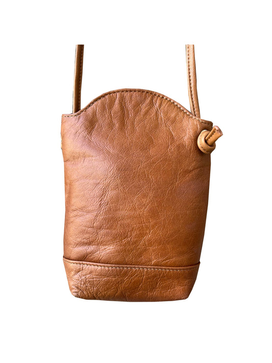 Leather Crossbody Phone Bag - 3 Colors