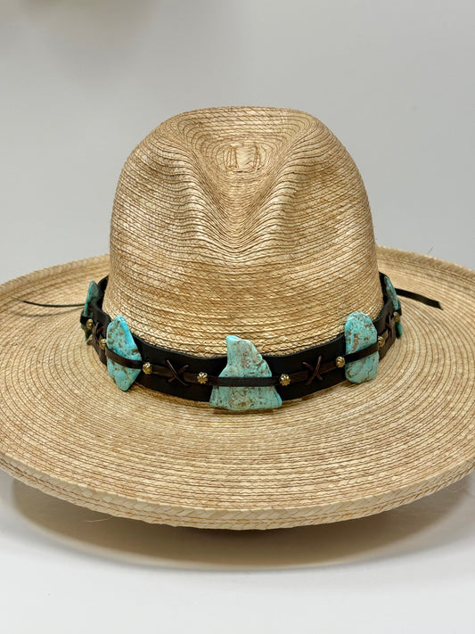 Bold Kingman Turquoise Hatband