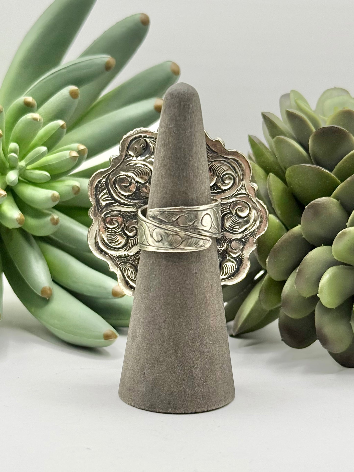 Blooming Blue Turquoise Ring