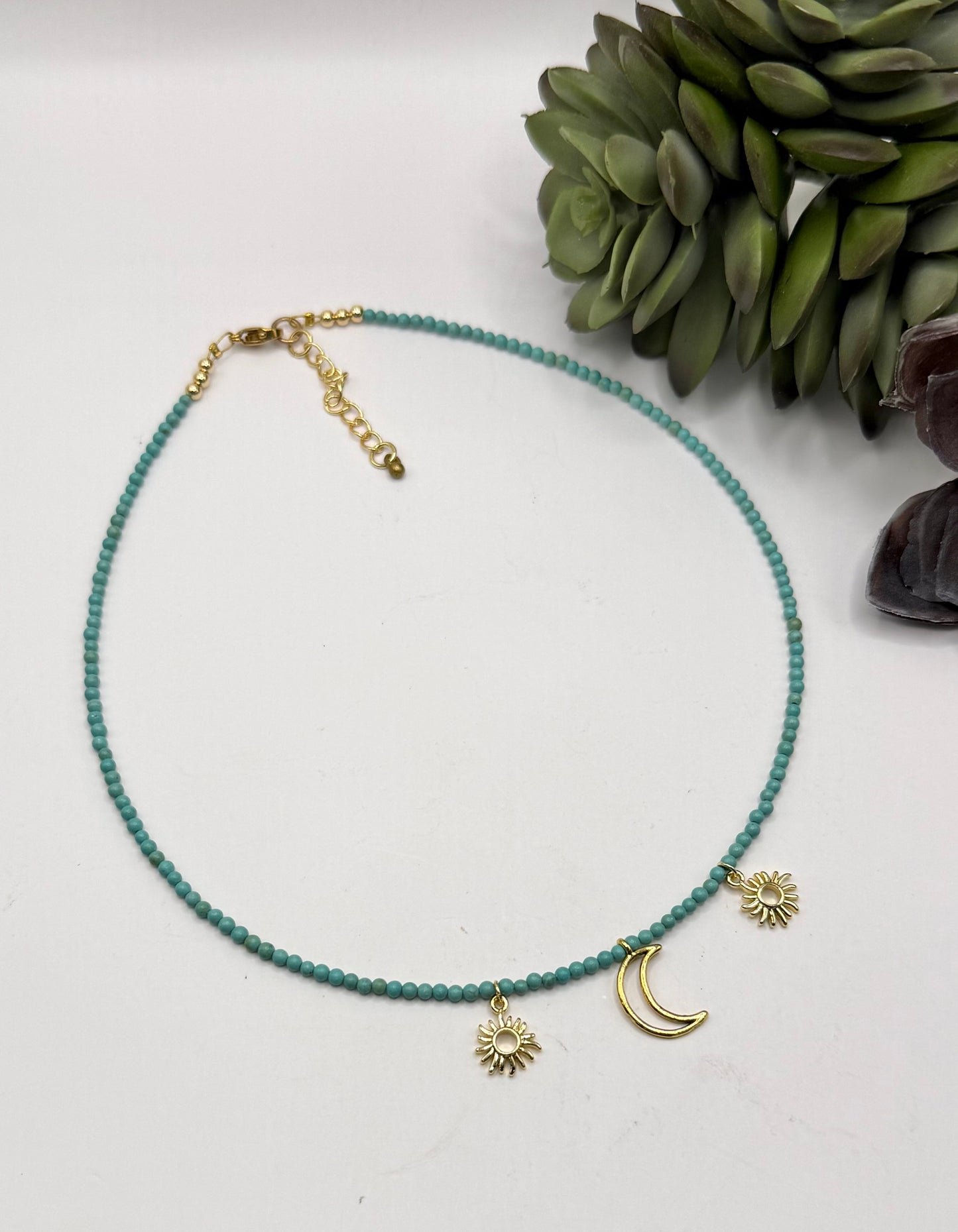 Moon & Star Necklace