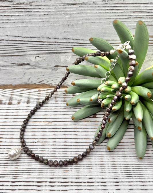 Fresh Water Pearl Choker Necklace