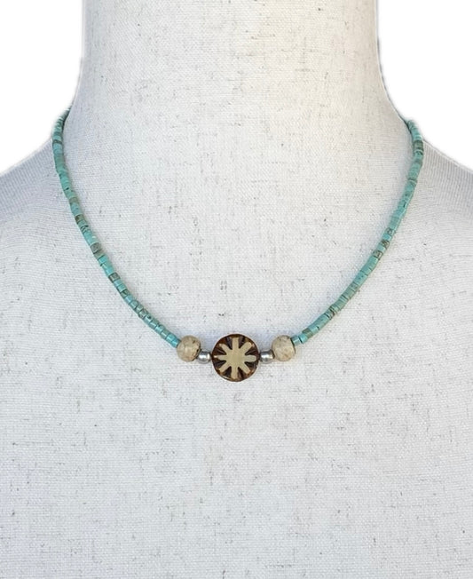 Boho Heishi Necklace