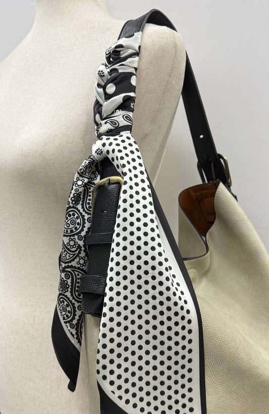 Black & White Western Print Scarf