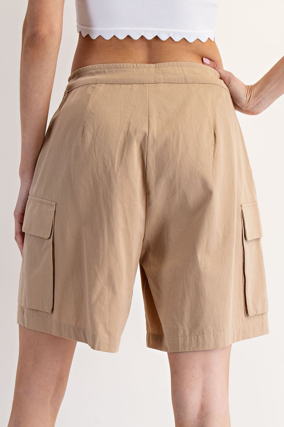 Drawstring Bermuda Shorts - 3 Colors