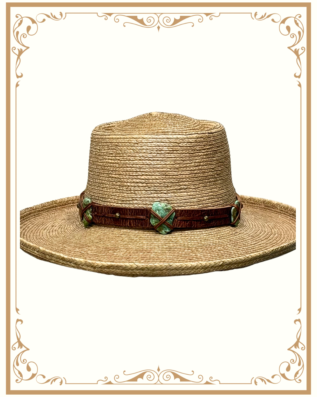 Sonora Turquoise Western Hatband