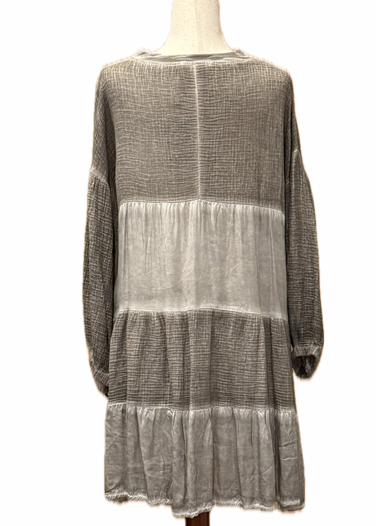 Shades of Taupe Tunic Dress