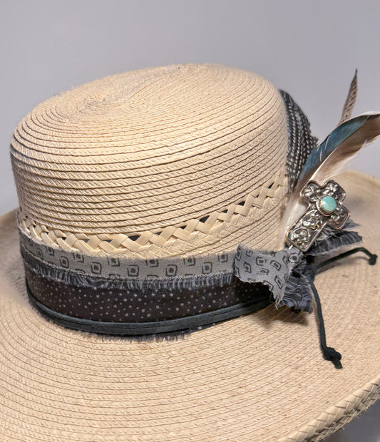 Shades of Black Cloth Hatband Kit - 4 Designs