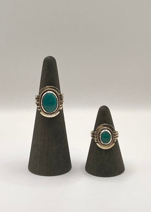 Southwest Turquoise & Sterling Ring