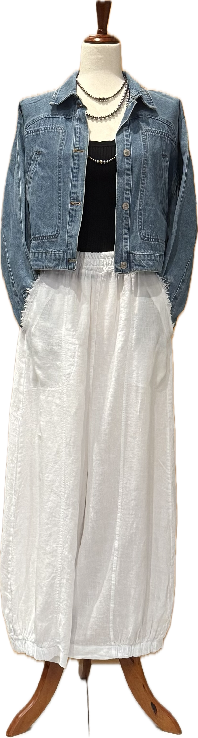 Loose-Fitting Linen Pant - 2 Colors