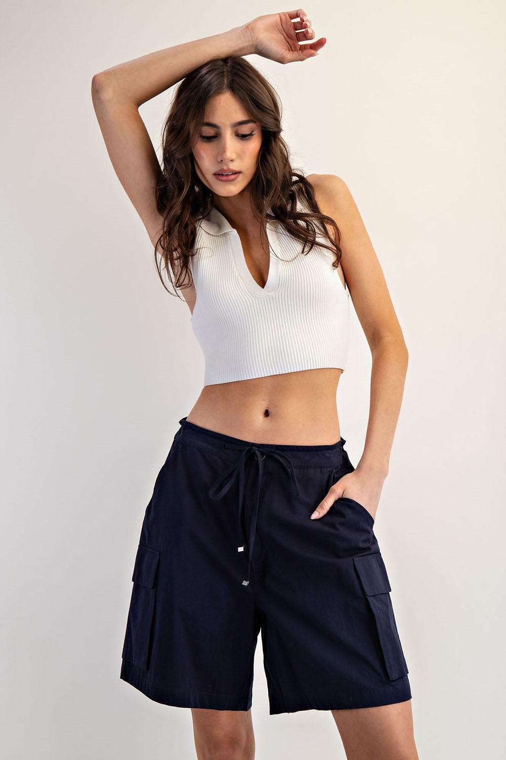 Drawstring Bermuda Shorts - 3 Colors