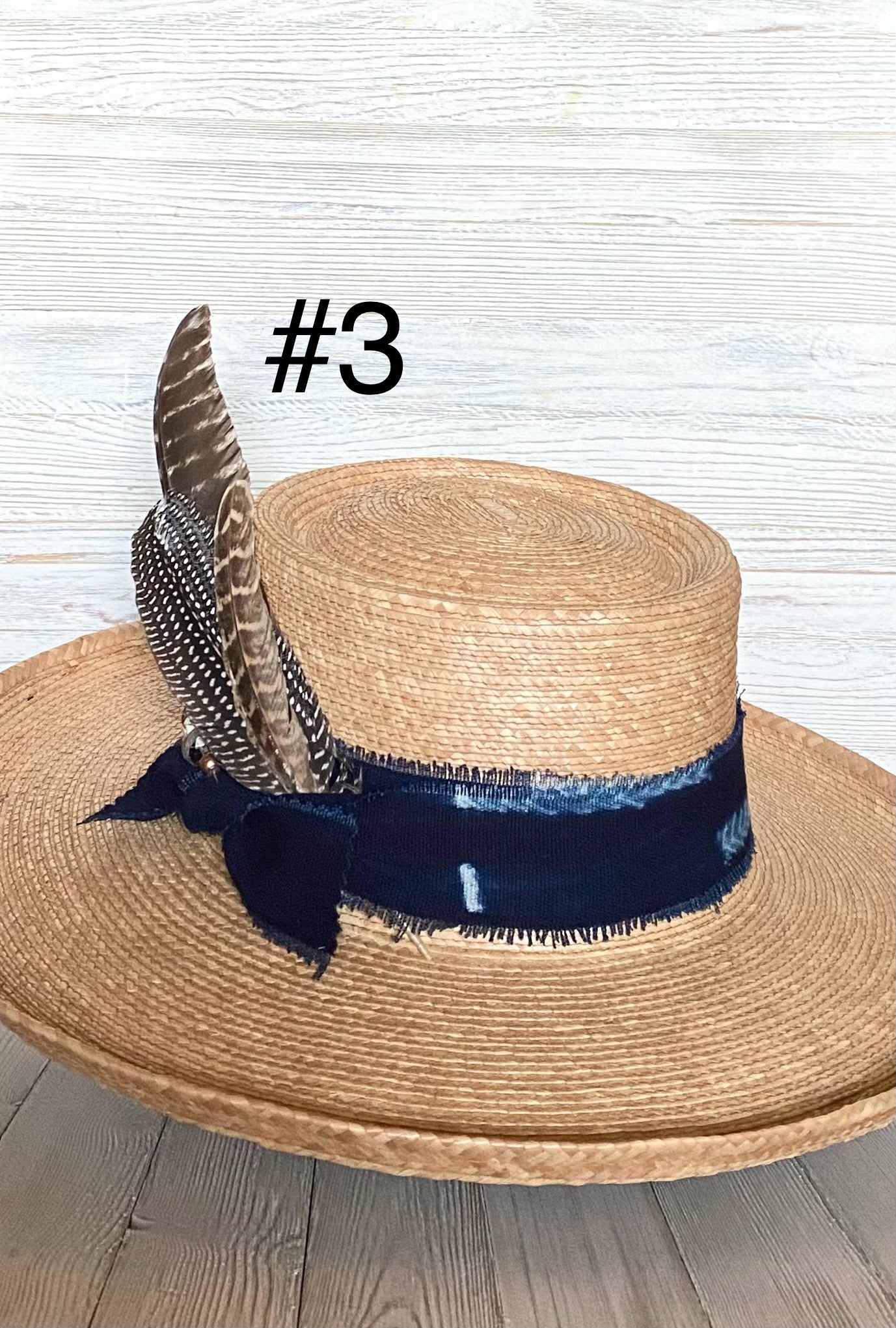 Vintage Indigo Hatband