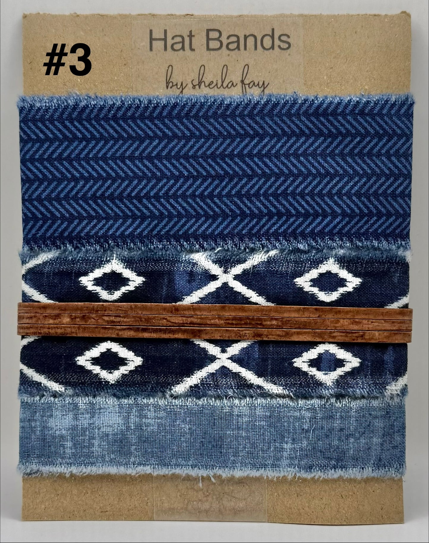 Summer Vibes Cloth Hatband kit - 3 Designs